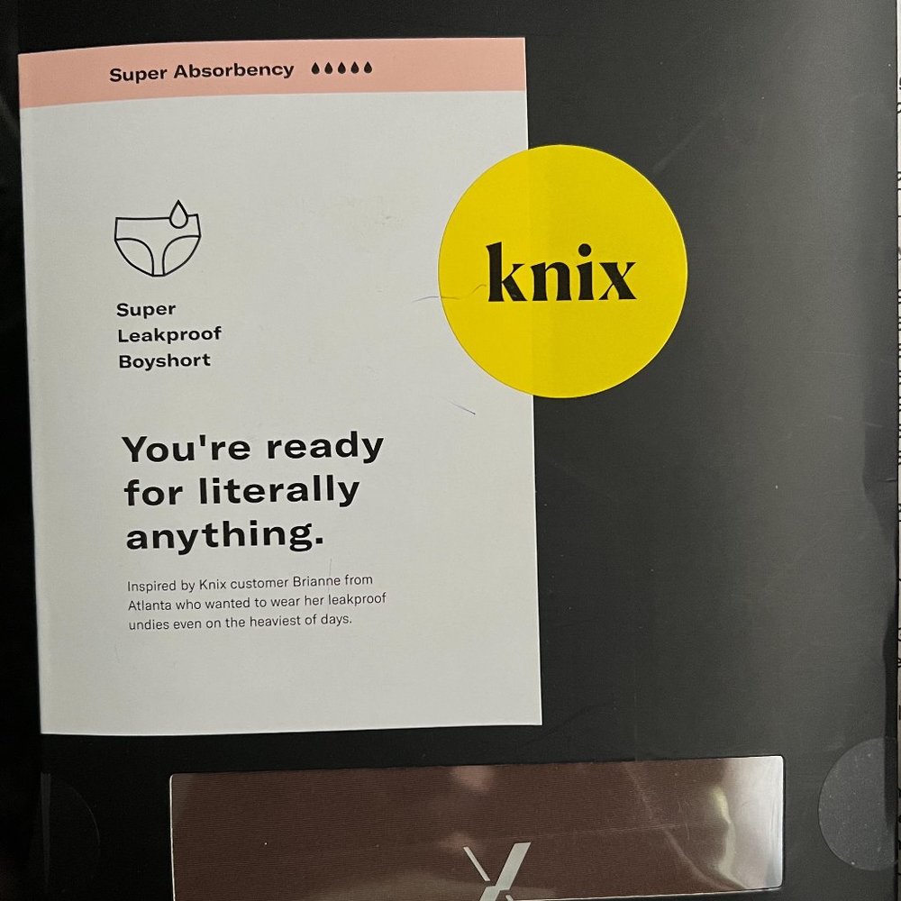 Knix Super Absorbency Leakproof Boyshorts - XL